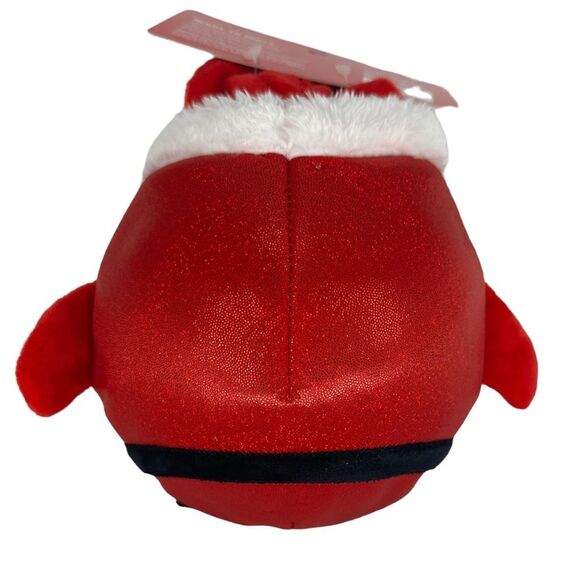 Merry and Bright Santa Bounce Crinkle Ball Round Dog Toy Winter‎ Christmas - Picture 2 of 3